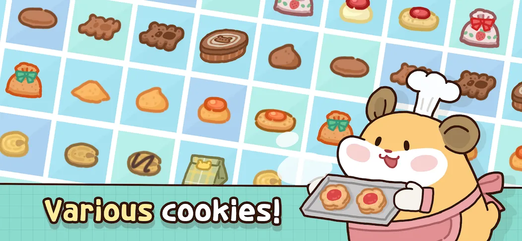 Hamster Cookie Factory  [МОД Бесконечные монеты] Screenshot 2