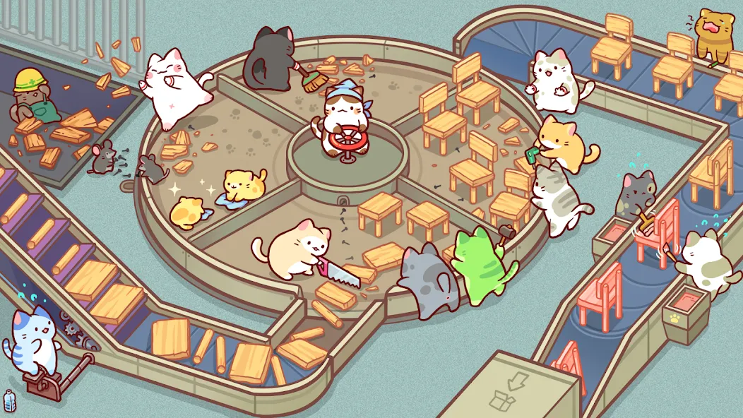 Kitty Cat Tycoon (Китти Кэт Тайкун)  [МОД Mega Pack] Screenshot 3