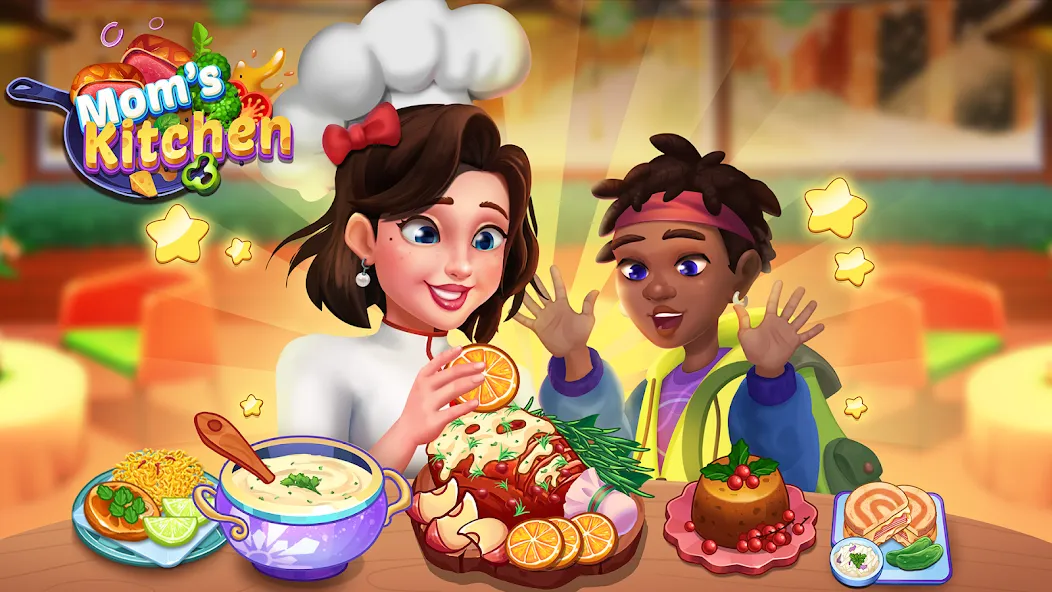 Mom's Kitchen : Cooking Games  [МОД Unlimited Money] Screenshot 1