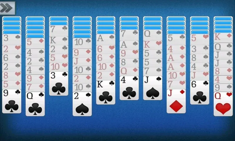 Spider Solitaire  [МОД Много денег] Screenshot 1