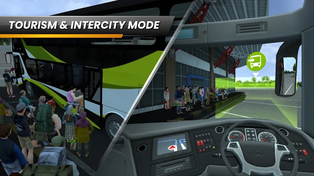 Bus Simulator Indonesia (Бус Симулятор Индонезия)  [МОД Menu] Screenshot 4