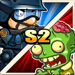 Скачать взломанную SWAT and Zombies Season 2 (СВАТ)  [МОД Unlocked] - стабильная версия apk на Андроид