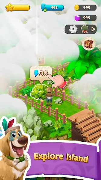 Island Adventure Jungle  Blast (Марбл Пазл)  [МОД Unlimited Money] Screenshot 4