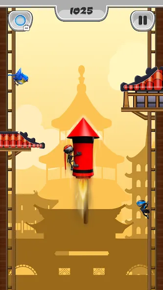 NinJump - Deluxe Run (Ниндзя Лазеры)  [МОД Unlocked] Screenshot 2