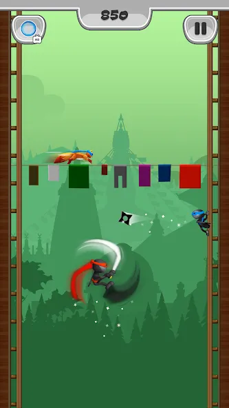 NinJump - Deluxe Run (Ниндзя Лазеры)  [МОД Unlocked] Screenshot 5
