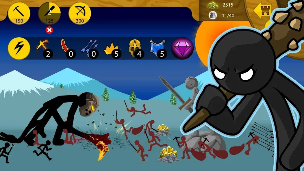 Stick War: Legacy (Стик Вар)  [МОД Unlocked] Screenshot 5