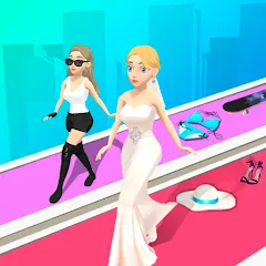 Взломанная Fashion Battle - Catwalk Queen  [МОД Много монет] - стабильная версия apk на Андроид