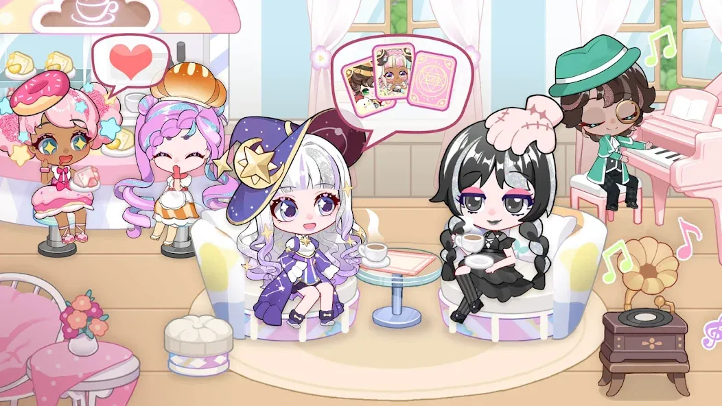 Chibi Doll: My School (Чиби Долл)  [МОД Бесконечные деньги] Screenshot 4