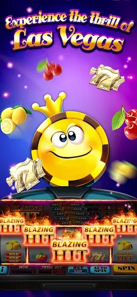 Full House Casino - Slots Game (Фулл Хаус Казино)  [МОД Меню] Screenshot 2