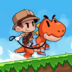 Скачать взломанную Super Meno - Jungle Platform (упер Мено)  [МОД Menu] - последняя версия apk на Андроид