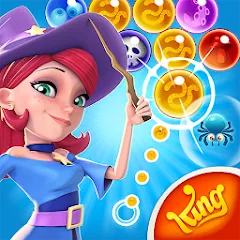 Взлом Bubble Witch 2 Saga (Бабл Витч 2 Сага)  [МОД Бесконечные деньги] - стабильная версия apk на Андроид