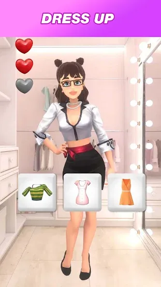 Become an Office Queen (Станьте королевой офиса)  [МОД Бесконечные монеты] Screenshot 3