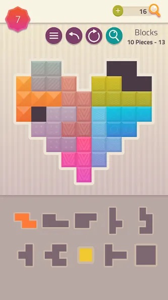 Polygrams - Tangram Puzzles (Полиграммы)  [МОД Menu] Screenshot 3