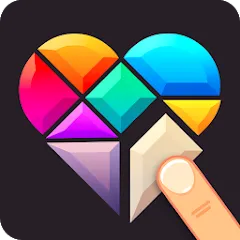 Взлом Polygrams - Tangram Puzzles (Полиграммы)  [МОД Menu] - стабильная версия apk на Андроид