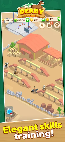 Idle Derby Tycoon (Айдл Дерби Тайкун)  [МОД Бесконечные монеты] Screenshot 4