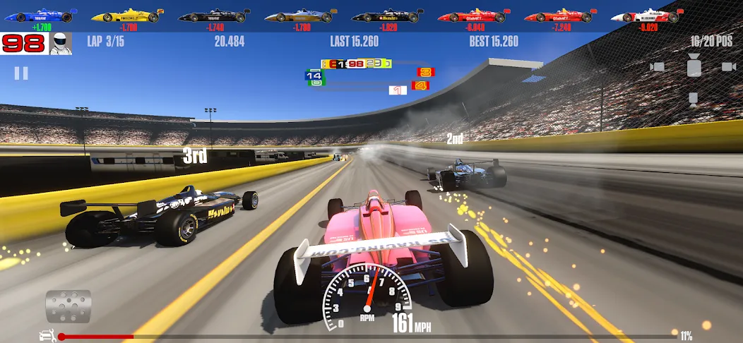 Stock Car Racing (ток Кар Гонки)  [МОД Много денег] Screenshot 4