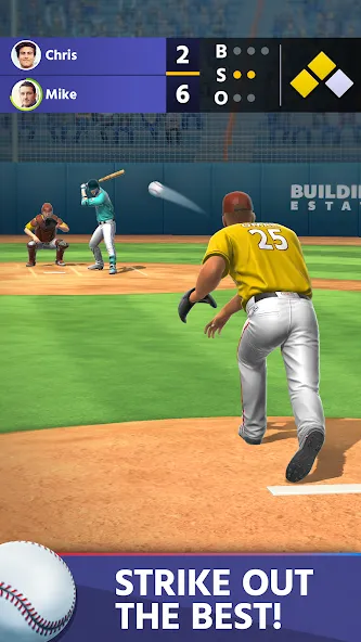 Baseball: Home Run Sports Game (Бейсбол)  [МОД Меню] Screenshot 3