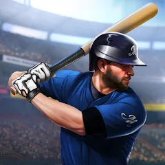 Взломанная Baseball: Home Run Sports Game (Бейсбол)  [МОД Меню] - стабильная версия apk на Андроид