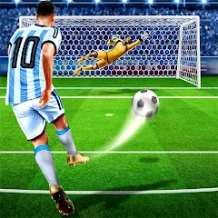 Скачать взломанную Football Strike: Online Soccer (Футбольный забастовка)  [МОД Menu] - стабильная версия apk на Андроид