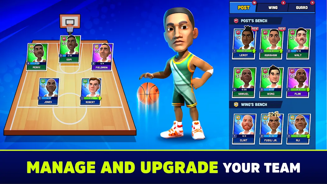 Mini Basketball (Мини баскетбол)  [МОД Menu] Screenshot 3