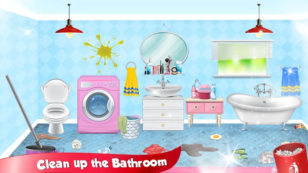 Girl Doll House Design & Clean  [МОД Много денег] Screenshot 2