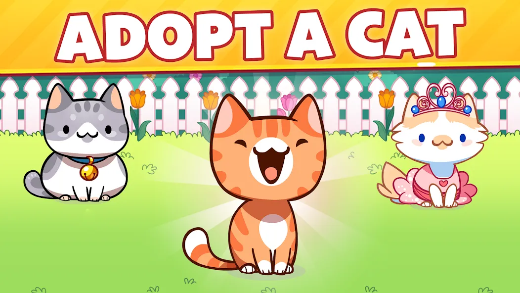 Cat Game - The Cats Collector!  [МОД Unlimited Money] Screenshot 1