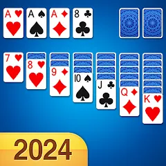 Взломанная Solitaire Card Game (Солитер карточная игра)  [МОД Меню] - стабильная версия apk на Андроид