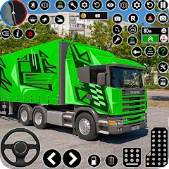 Взломанная Indian Truck Game 3d Truck sim (Трак Геймс Драйвинг Симулятор)  [МОД Много монет] - полная версия apk на Андроид