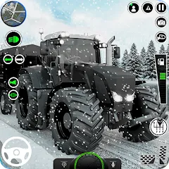 Взлом Indian Tractor Games Simulator  [МОД Много монет] - последняя версия apk на Андроид