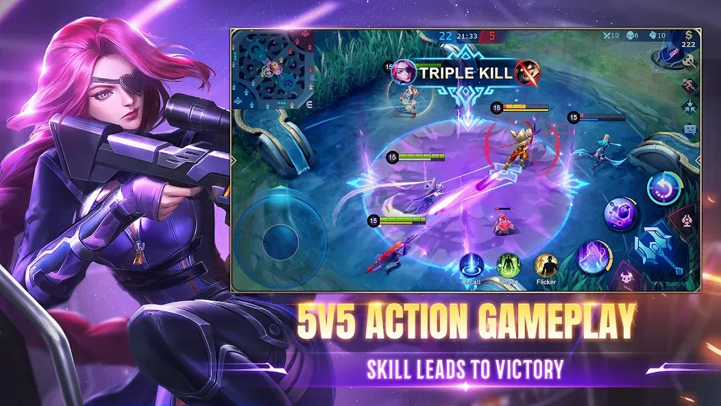 Mobile Legends: Bang Bang (Мобильные Легенды)  [МОД Все открыто] Screenshot 1