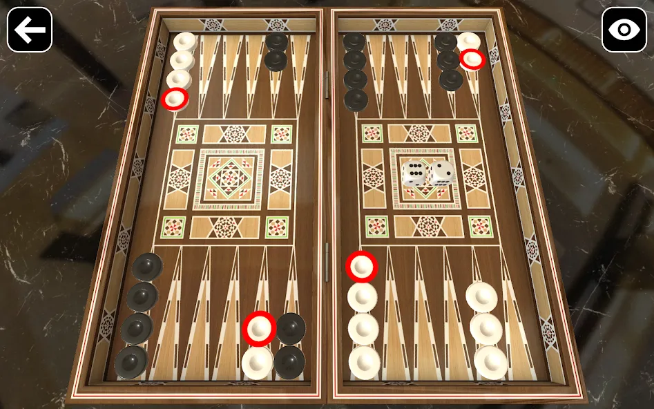 Original Backgammon  [МОД Много монет] Screenshot 3