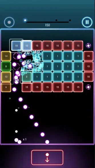 Bricks Breaker Quest  [МОД Бесконечные деньги] Screenshot 4