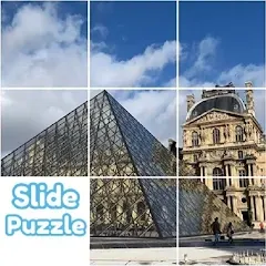 Взломанная Slide Puzzle with your photo (Слайдпазл с вашим фото)  [МОД Бесконечные деньги] - последняя версия apk на Андроид