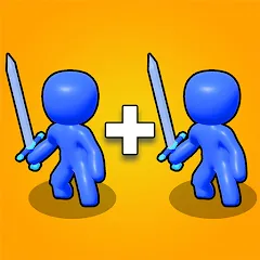 Скачать взломанную Merge Weapons: Battle Game (Мердж Вепонс)  [МОД Menu] - последняя версия apk на Андроид