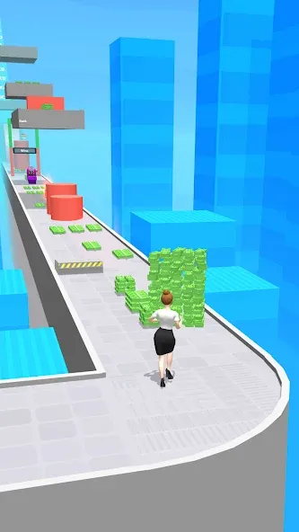 Money Run 3D (Мани Ран 3Д)  [МОД Все открыто] Screenshot 3