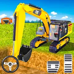 Взлом Heavy Construction Simulator  [МОД Много монет] - последняя версия apk на Андроид