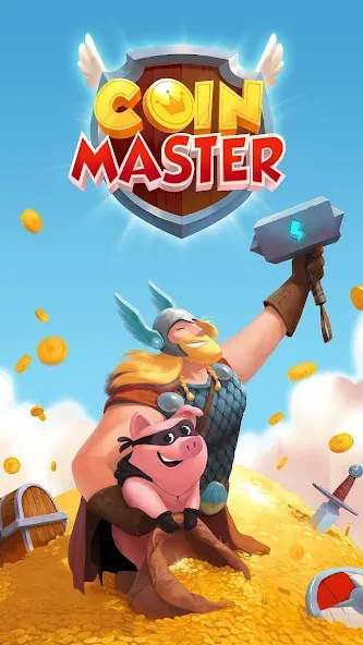 Coin Master (Коин Мастер)  [МОД Бесконечные монеты] Screenshot 1