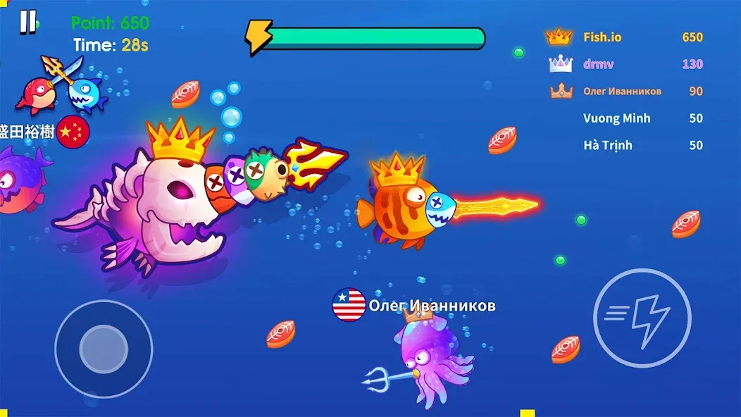 Sword Shark.io - Hungry Shark  [МОД Menu] Screenshot 2