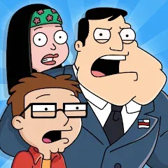 Взломанная American Dad! Apocalypse Soon!  [МОД Все открыто] - последняя версия apk на Андроид