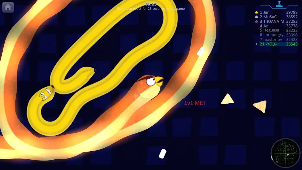 Snake Hunt: Worm io Games Zone  [МОД Все открыто] Screenshot 4