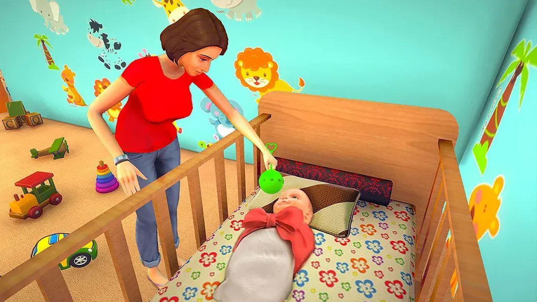 Virtual Pregnant Mom Baby Care (Виртуальная беременная мама Уход за младенцем)  [МОД Все открыто] Screenshot 4