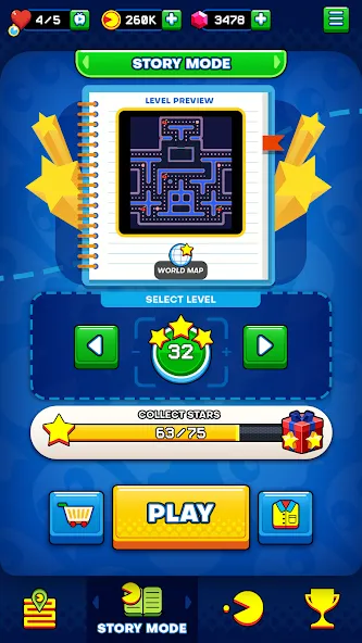 PAC-MAN (ПАК)  [МОД Меню] Screenshot 3