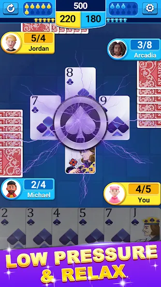 Spades  [МОД Бесконечные монеты] Screenshot 5