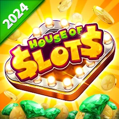 Взломанная House of Slots - Casino Games (Хаус оф Слотс)  [МОД Много монет] - последняя версия apk на Андроид