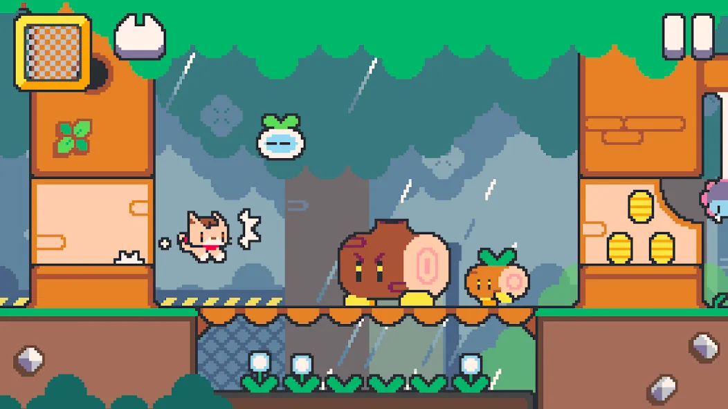 Super Cat Tales: PAWS (упер Кэт Тэйлз)  [МОД Menu] Screenshot 1