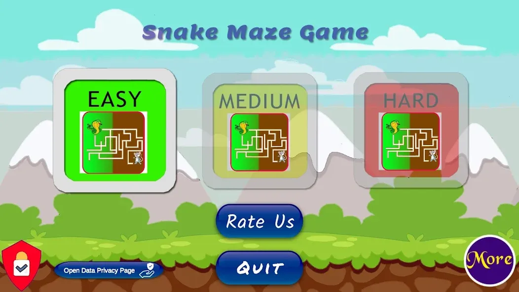 Snake Maze game (Змеиная лабиринтная игра)  [МОД Много денег] Screenshot 1