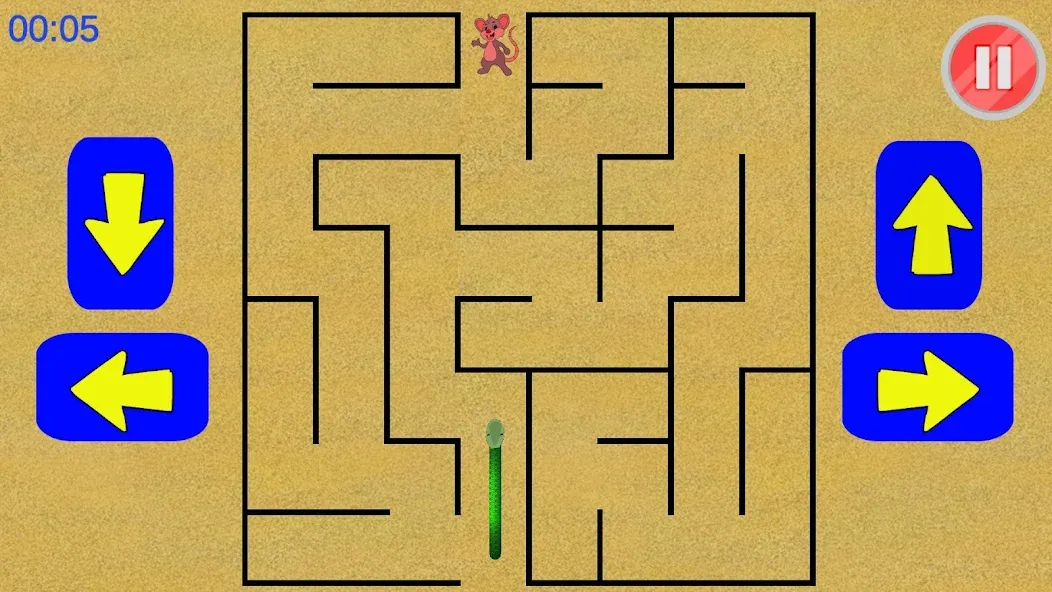 Snake Maze game (Змеиная лабиринтная игра)  [МОД Много денег] Screenshot 3