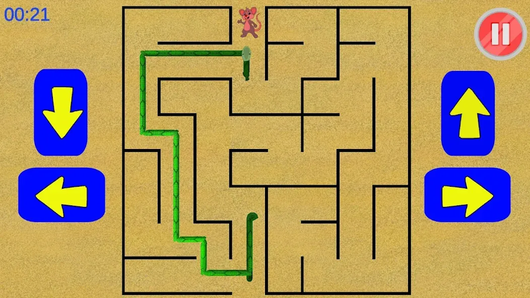 Snake Maze game (Змеиная лабиринтная игра)  [МОД Много денег] Screenshot 5