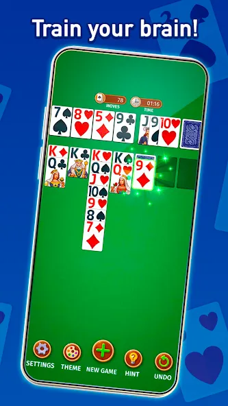 Solitaire: Classic Card Game (Клондайк Солитер)  [МОД Mega Pack] Screenshot 2