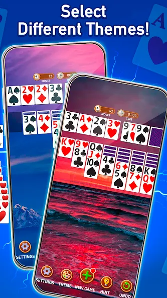 Solitaire: Classic Card Game (Клондайк Солитер)  [МОД Mega Pack] Screenshot 4